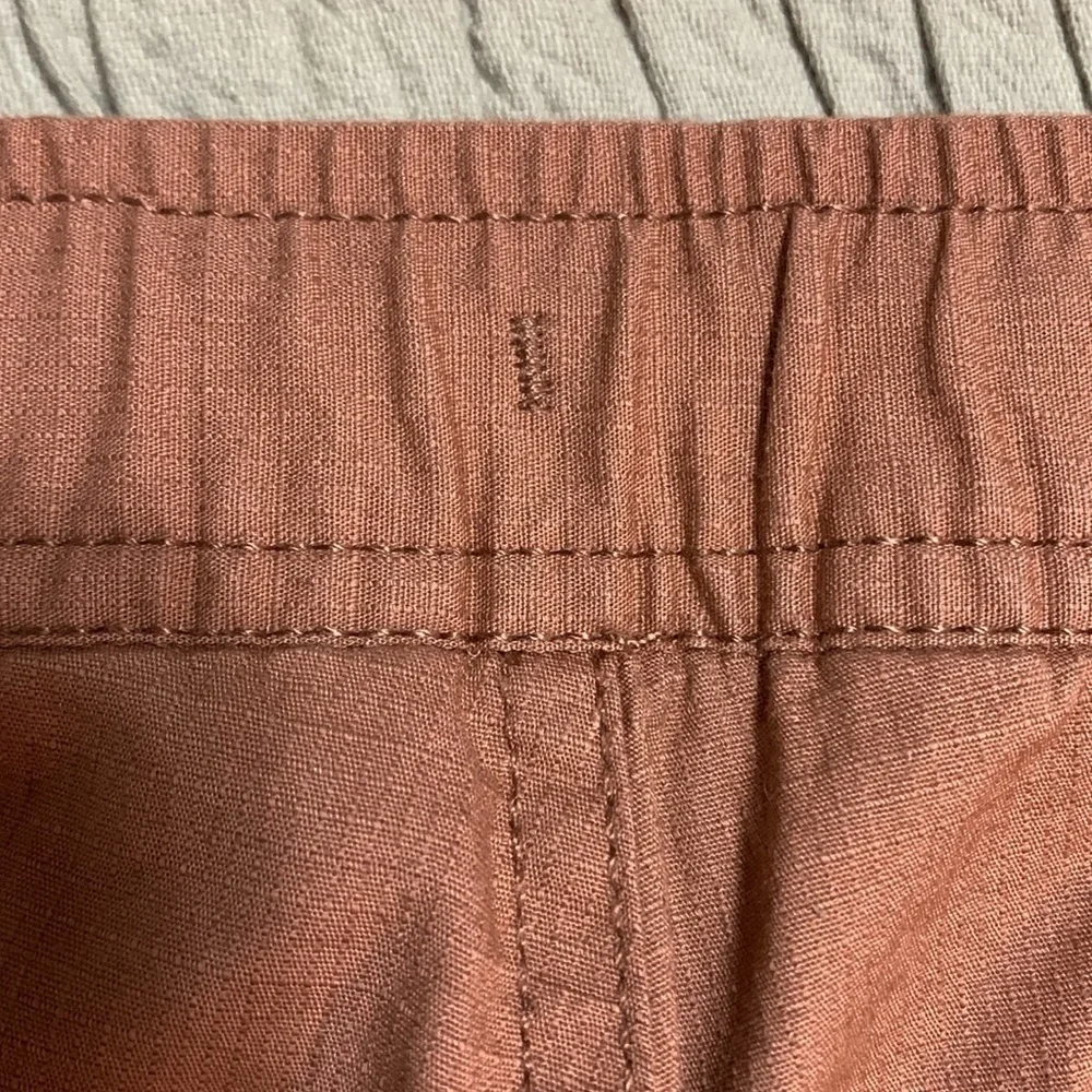Vuori Women’s Ripstop Mauve Elastic Waist Drawstring Cotton Five-Pocket Pants XS